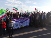 &nbsp;حضور مدیرعامل محترم و خانواده های کارکنان شرکت در همایش پیاده روی خانوادگی روز جمعه 9 آذر ماه97